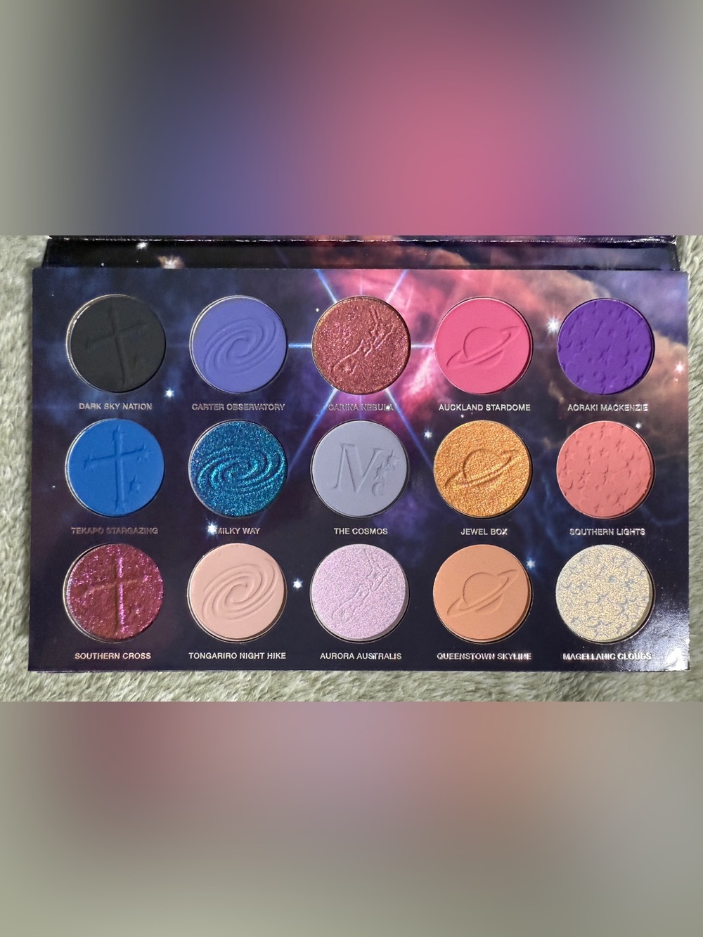 NOMAD Cosmetics New Zealand Stargazing palette